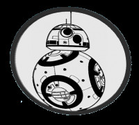 BB8 coasters v2 3D model