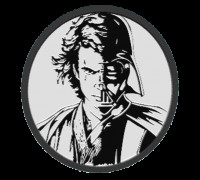 Anakin Skywalker coasters 3D model