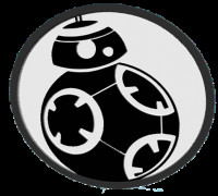 BB8 Coasters 3D model