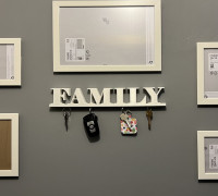 Magnetic Key Holder 3D model