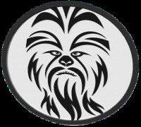 Chewbacca coasters v3 3D model