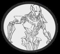 general grievous coasters v2 3D model