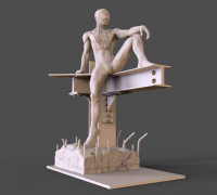 spider man Miles 3D model
