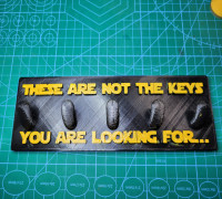 High Security Key Rack 3D model