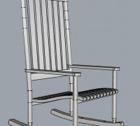 Rocking chair 3D model