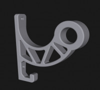 Helmet holder 3D model