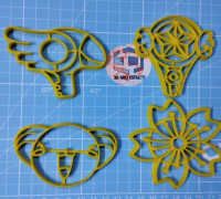 Sakura car captor cookie cutter 3D model