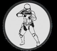 poe dameron coasters 3D model
