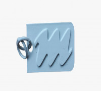 MarmaraUniversity_Keychain 3D model