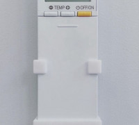 Support for air conditioner control 3D model