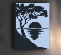 Landscape" lamp 3D model