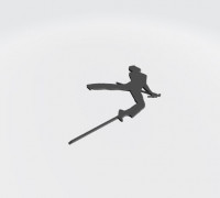 Freddie Mercuri Topper. 3D model