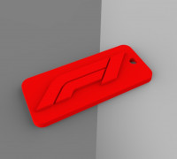 F1 keychain 3D model