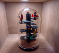 Minifigure tower 3D model