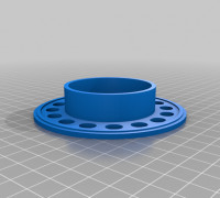 Shower siphon drain 90 millimeters 3D model