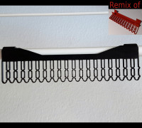 Sock Clips (Improved V3.1) for Drying Rack 3D model