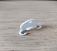Lamp hanger clip 3D model