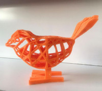 Meshy Bird 3D model