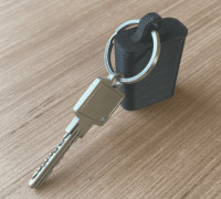 Fiat 500e - Keyholder 3D model