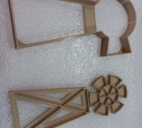 windmill cookie cutter 3D model