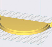 Gutter bottom 3D model