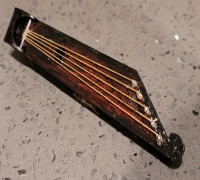 5 String Kantele Model 3D model