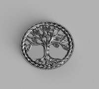 tree life - MOLD BATH BOMB, SOLID SHAMPOO 3D model