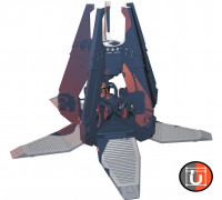 Attack Capsule 3D model