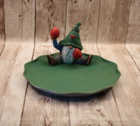 Easter Gnome Candy Bowl 3D model