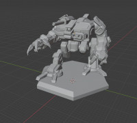 Malak Omnimech 3D model