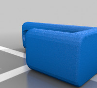 J Hooks 1” and 3/4 “ 3D model
