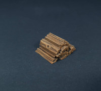 wood pile 3D model