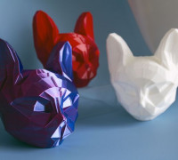 Cat low poly 3D model