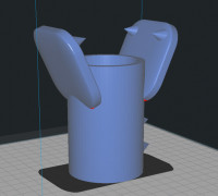 Dragon Cup / Pot 3D model