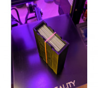 instax square / Polaroid 600 case 3D model