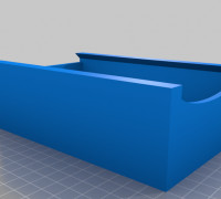 Under desk drawer 3D model