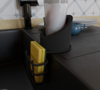 DETERGENT HOLDER 3D model