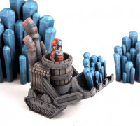 Gnomedozer, Snap-fit Model 3D model