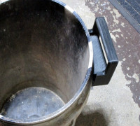 5 Gallon Bucket side handle 3D model