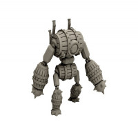 Barrel Golem (18mm scale) 3D model