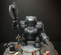 Netherforge Jotunkiller (28mm/Heroic scale) 3D model