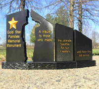 Gold Star Memorial 3D model