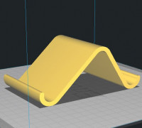 Simple Smartphone stand 3D model