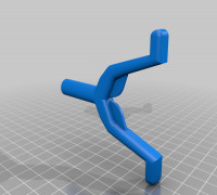 Fishing rod stand 3D model