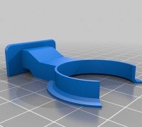 Kitchen Bottom cover clip 3D model