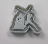 darth vader cookie cutter v9 3D model
