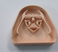 darth vader cookie cutter v6 3D model