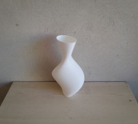 Elliptical vase 3D model