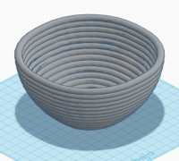 Banneton Round 3D model