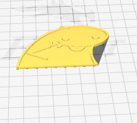 Flork Sticker whatsapp keychains 19 different models!!!! 3D model